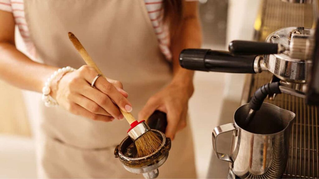 Vệ sinh Filter và tay cầm