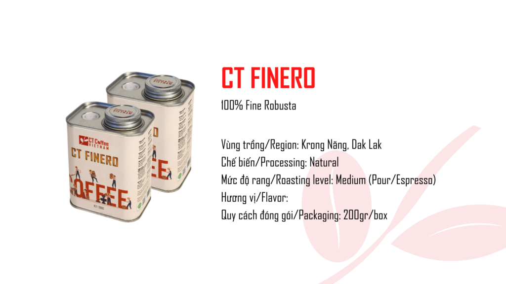 Cà phê đặc sản CT Fine Ro hộp