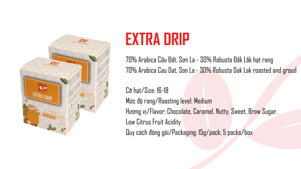 Cà phê túi lọc extra drip